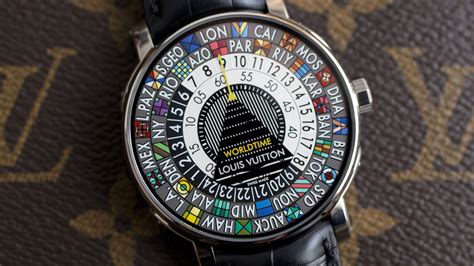 louis vuitton world time watch replica|real louis vuitton.